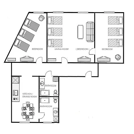 Old Town Centrum Residence Apartments Poznan Room photo